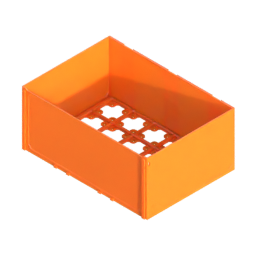 Render of MODULITH 185 Gridfinity Decor Drawer - 3W-2H